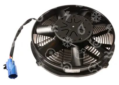 ventilátor SPAL univerzální sací průměr 305 mm - 7 lopatek, 24V, VA90-BBL338P/N-94A,
